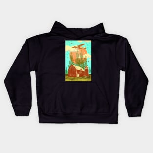 PLANE FARM Kids Hoodie